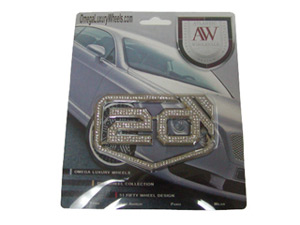 20 Inch Diamond Emblems (2 Pieces)