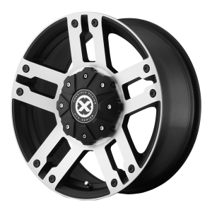 American Racing  AX190 Dune 17X8.5 Satin Black With Machined Face
