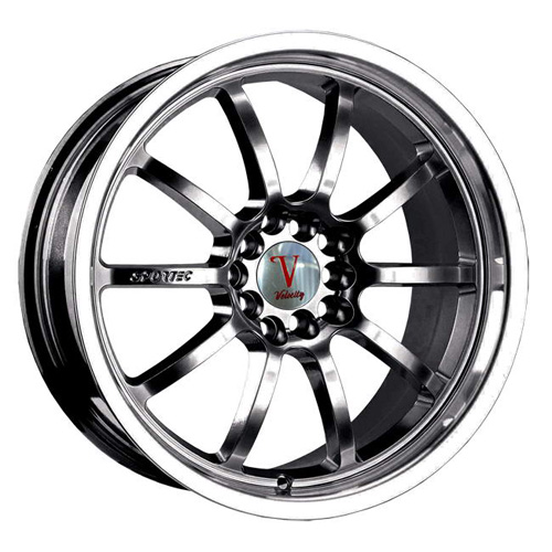 Velocity VW 177 17 X 7.5 Inch Rims (Chrome) Velocity VW 177 Rims