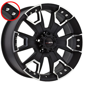 Ballistic Havoc 904 Silver Studs