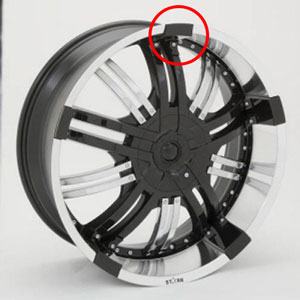 Starr 959 Sidious Black Knuckles (5pc)