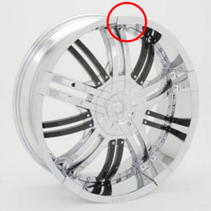 Starr 959 Sidious Chrome Knuckles (5pc)