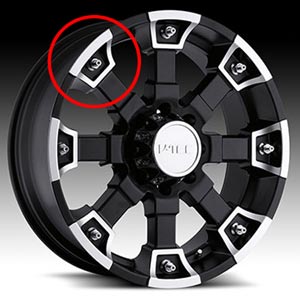 V-Tec 392 Brutal Chrome Trim Set