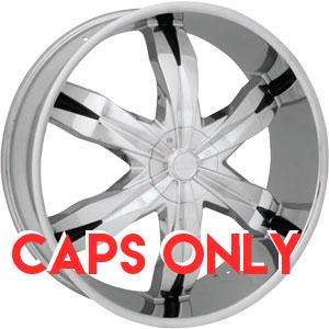 Starr 560 Rebel Chrome Center Cap