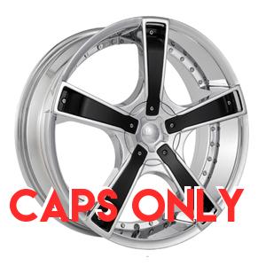 Starr Wheels 663 Bones Chrome Center Cap