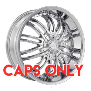 Starr 664 Medusa Chrome Machined Center Cap