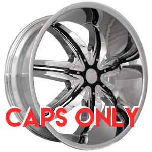 Starr 777 Jackpot Chrome Center Cap