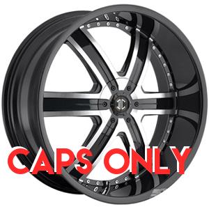 Crave Number 4 Black Lip Center Cap