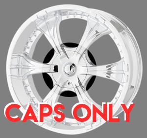 Milanni 183 Six Shooter Chrome Caps