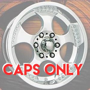 Akuza 214 Fervor Chrome Caps