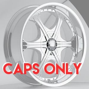 Akuza 344 Scrape Chrome Caps