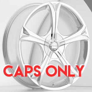 Akuza 347 Patina Chrome Caps