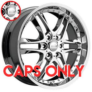 Akuza 381 Blade Chrome Caps