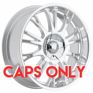 Akuza 455 Drift Chrome Caps (FWD)