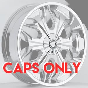 Akuza 508 Reaper Chrome Caps