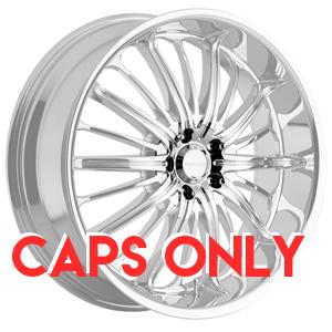 Akuza 761 Belle Chrome Caps