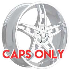 Akuza 822 Genesis Chrome Caps