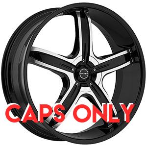 Akuza 844 Lever Black Center Cap