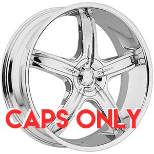 Akuza 844 Lever Chrome Center Cap