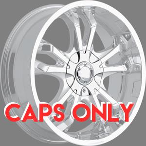 Akuza Snap Chrome Caps