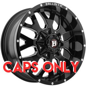 Ballistic 853 Tank Gloss Black Milled Cap