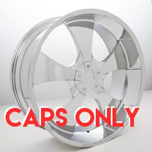 Effen 728 Chrome Center Caps