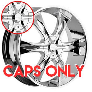 Incubus 763 Nemesis Chrome Caps (e61)