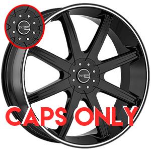 Incubus 840 Empire Gloss Black Machined Cap