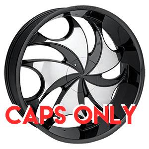 Rockstarr 561 Black Center Cap