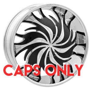 Rockstarr 565 Bush Chrome Center Cap