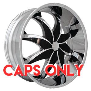 Rockstar 608 Firehouse Chrome Center Cap