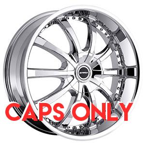 Strada Sole Chrome Center Cap