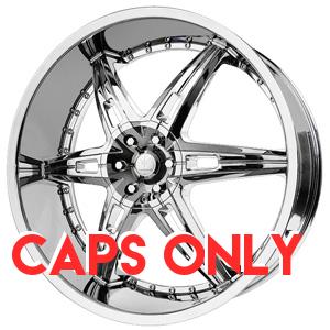 Verde Allusion Chrome Caps