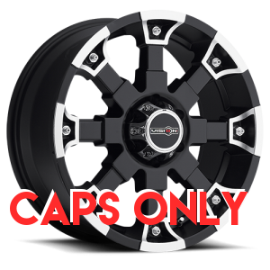 Vision 392 Brutal Matte Black with Machine Face Cap