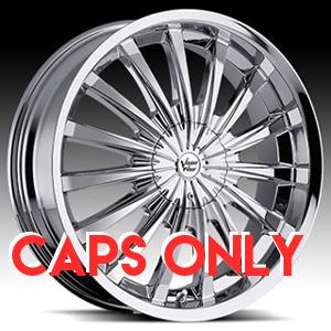 Vision Shattered Chrome Center Cap