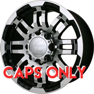 Vision 375 Warrior Machined Center Cap