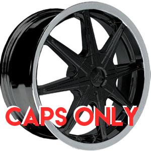 Vision 378 Kryptonite Black Center Cap