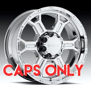Vtec 372 Raptor Chrome Covered Center Cap