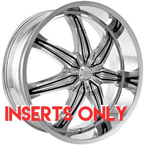 Effen 412 Hurricane Black Inserts