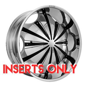 Starr 619 Slash Short and Long Black Inserts