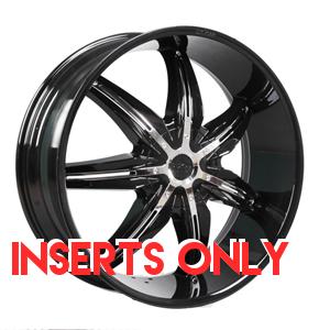 Starr 777 Jackpot Chrome Inserts Set