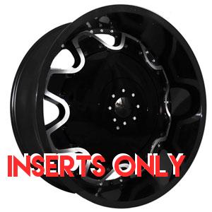 Rockstarr 620 Black Inserts