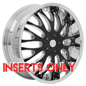 Rockstarr 525 Black Inserts (1 inserts)