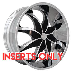 Rockstar 608 Firehouse Black Inserts