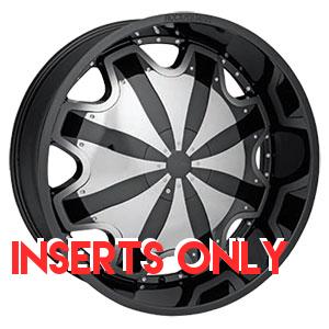 Rockstarr 620 Chrome Inserts