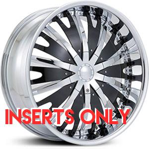 Rockstarr 348 Black Inserts 