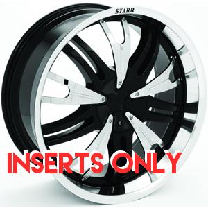 Starr 120 Impact Chrome Inserts Set