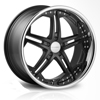 Vossen VVS 075 Wheels (Matte Black)