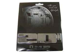 20 Inch Chrome Emblems (2 Pieces)