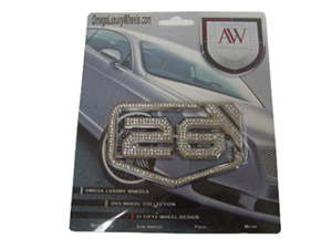 26 Inch Superman Diamond Emblems (2 Pieces)